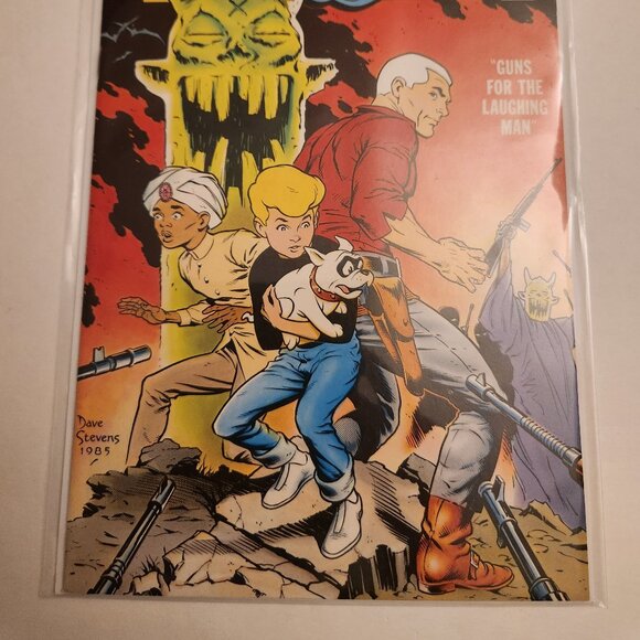 Jonny Quest #3 (1986) Comico Comics, Dave Stevens, NM - Picture 14 of 14